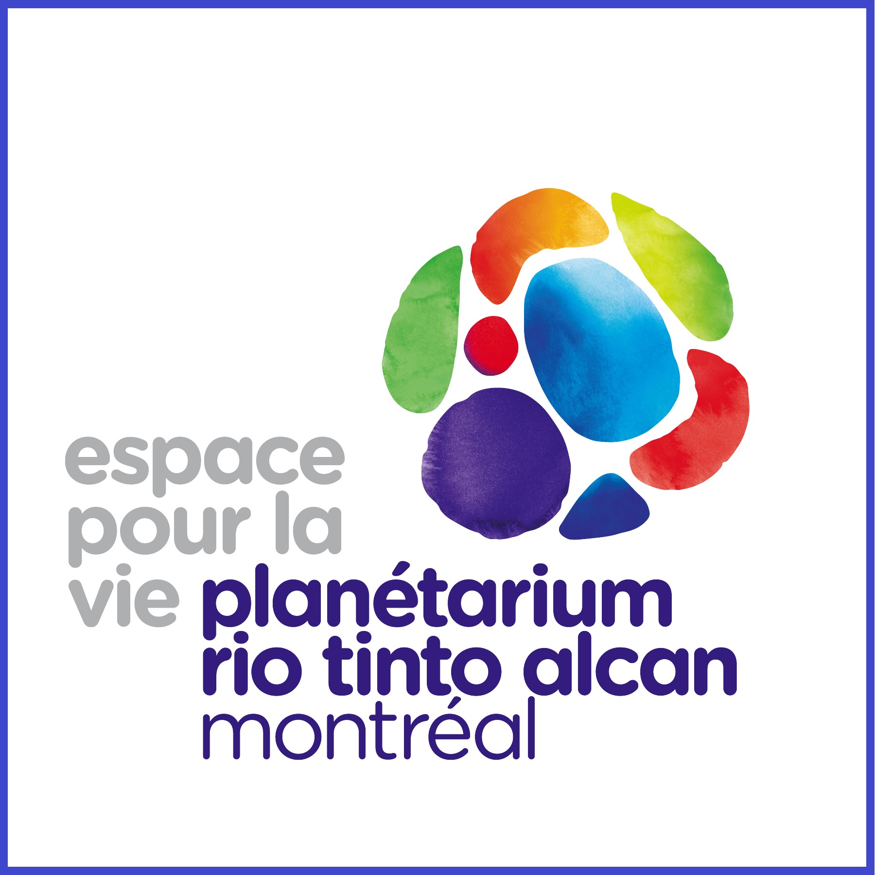 Montreal Planetarium space for life logo